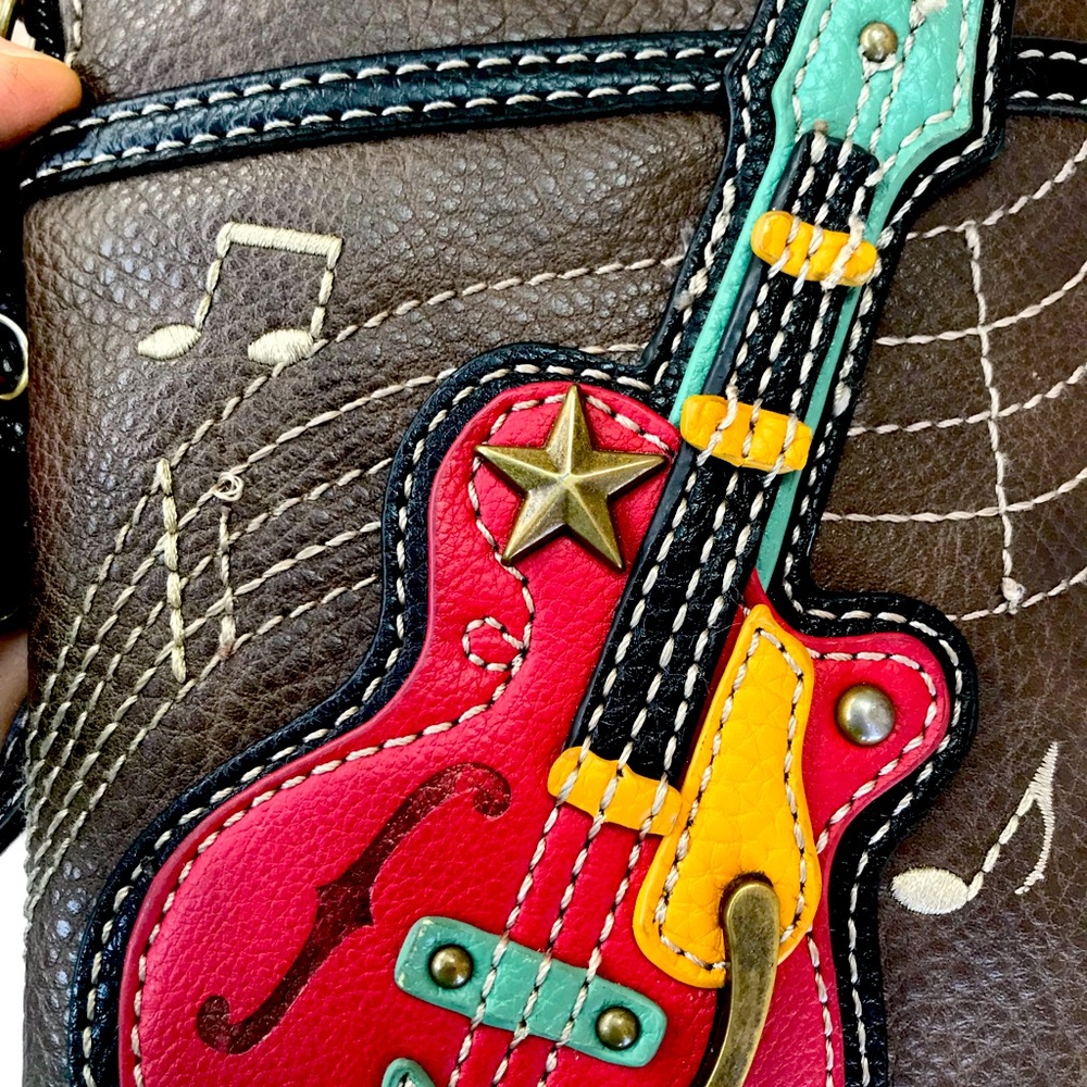 COPY - Everyone wants my guitar Chula purse.